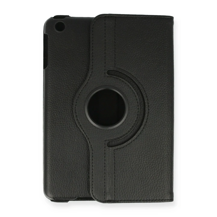 BFS  iPad Mini 1 Kılıf 360 Tablet Deri Kılıf - Siyah