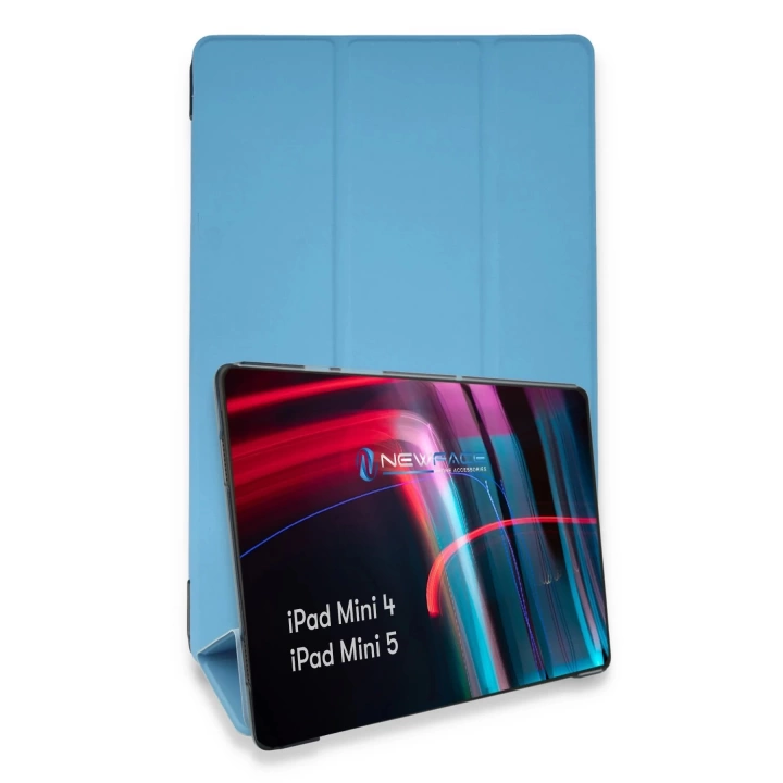 BFS  iPad Mini 5 Kılıf Tablet Smart Kılıf - Mavi
