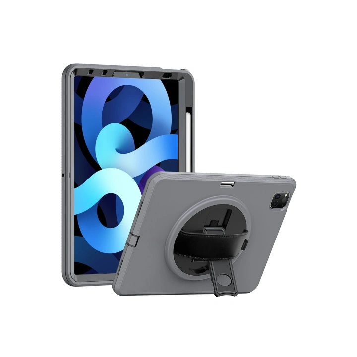 BFS  iPad Pro 11 (2018) Kılıf Hand Strap Tablet Kılıfı - Gri