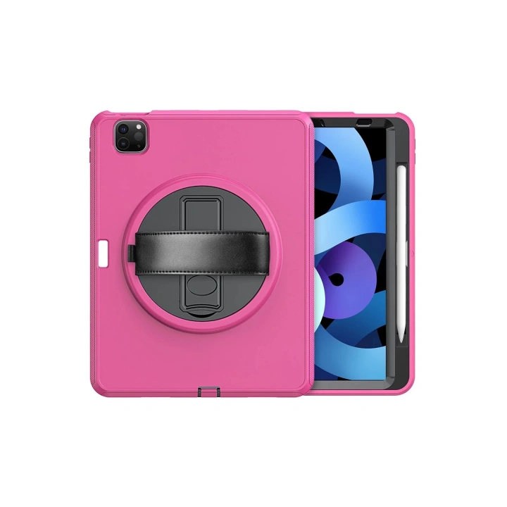 BFS iPad Pro 11 (2018) Kılıf Hand Strap Tablet Kılıfı - Pembe