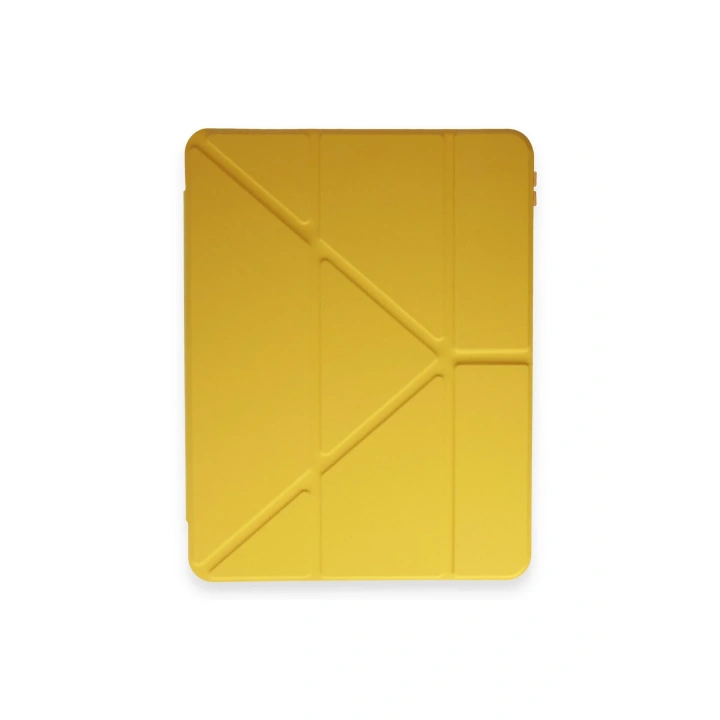 BFS  iPad Pro 11 (2018) Kılıf Kalemlikli Mars Tablet Kılıfı - Açık Sarı