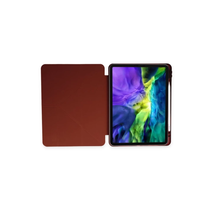 BFS  iPad Pro 11 (2018) Kılıf Kalemlikli Mars Tablet Kılıfı - Mor