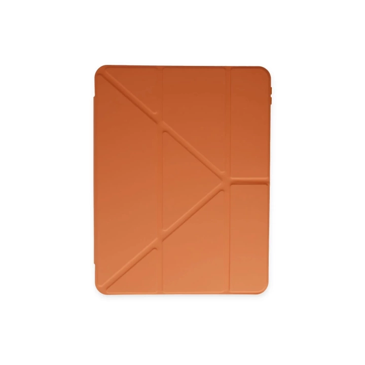 BFS iPad Pro 11 (2018) Kılıf Kalemlikli Mars Tablet Kılıfı - Turuncu