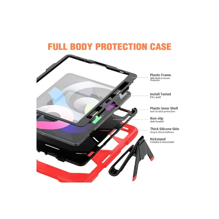 BFS  iPad Pro 11 (2020) Kılıf Griffin Tablet Kapak - Kırmızı