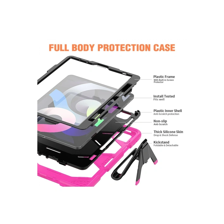 BFS  iPad Pro 11 (2020) Kılıf Griffin Tablet Kapak - Pembe