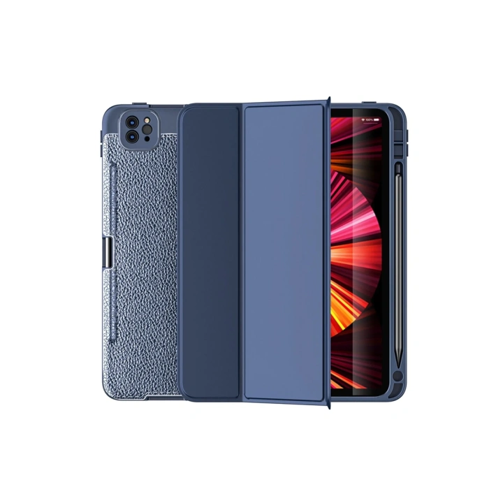 BFS  iPad Pro 11 (2020) Kılıf Tablet Focus Silikon - Lacivert