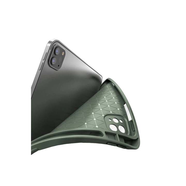 BFS  iPad Pro 11 (2020) Kılıf Tablet Focus Silikon - Yeşil