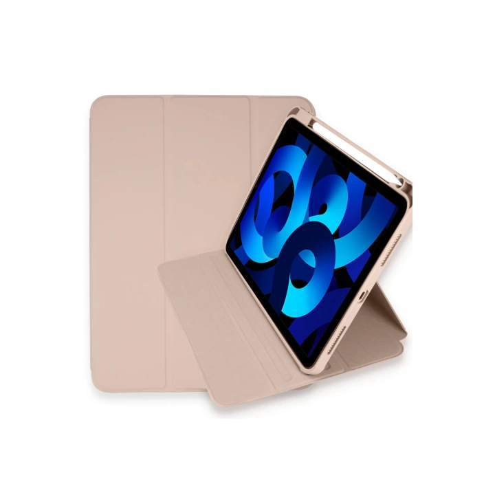 BFS  iPad Pro 11 (2021) Kılıf Starling 360 Kalemlikli Tablet Kılıf - Rose Gold