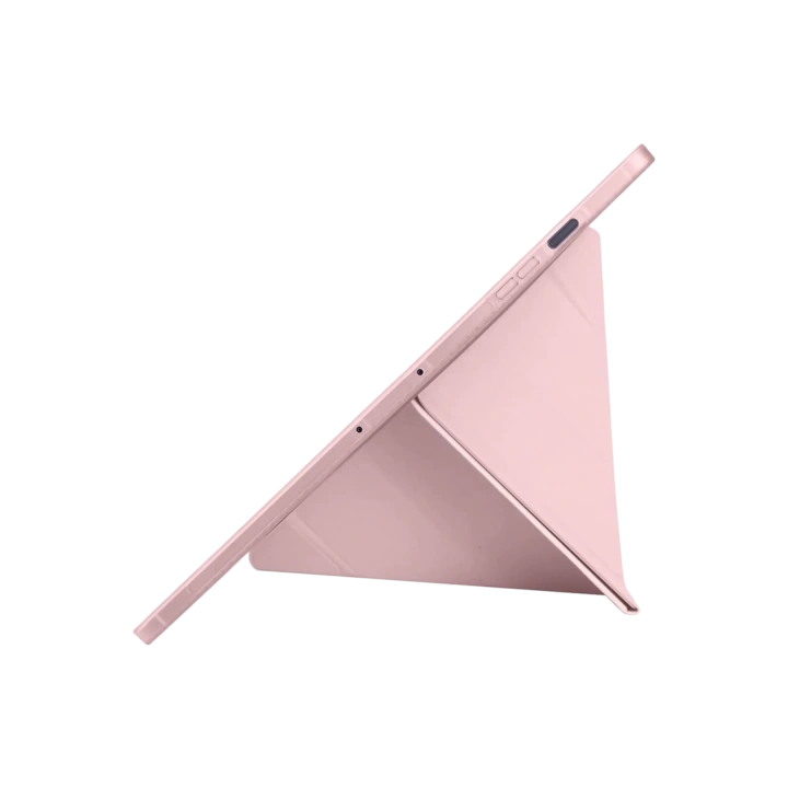 BFS  iPad Pro 11 (2024) Kılıf Kalemlikli Hugo Tablet Kılıfı - Rose Gold
