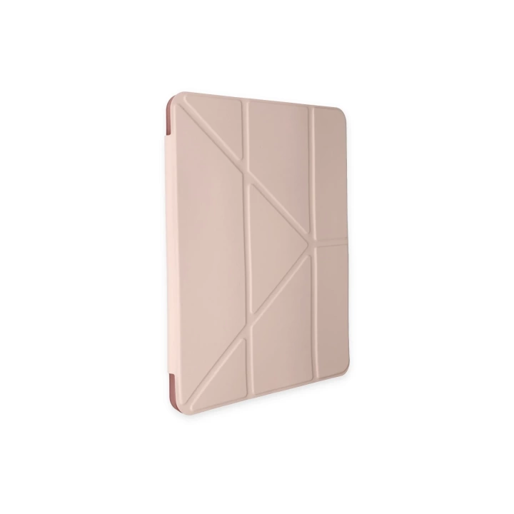 BFS  iPad Pro 11 (2024) Kılıf Kalemlikli Mars Tablet Kılıfı - Rose Gold