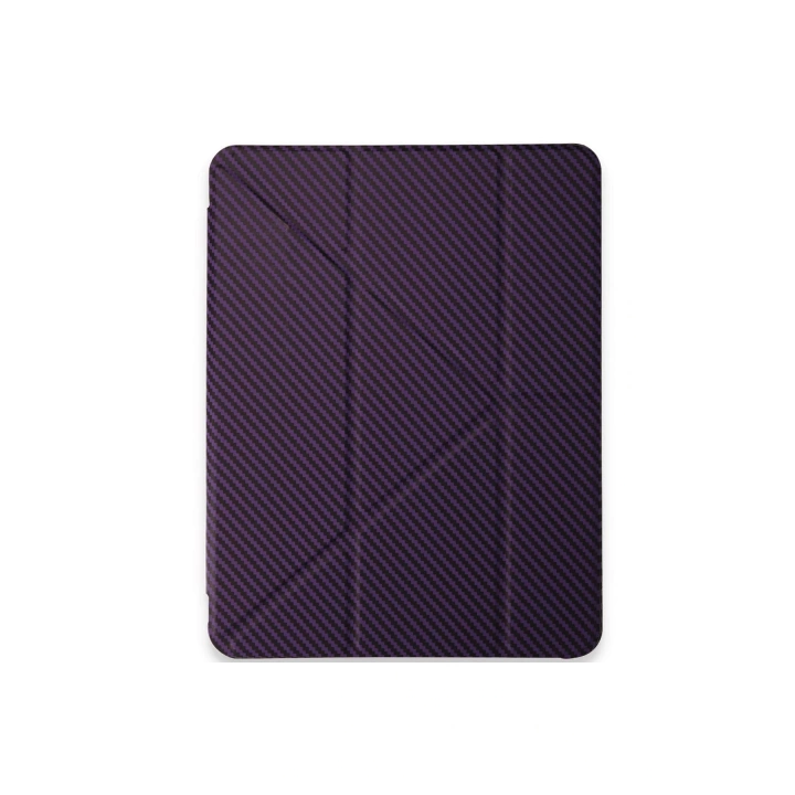 BFS  iPad Pro 13 (2024) Kılıf Color Karbon Tablet Kılıfı - Derin Mor