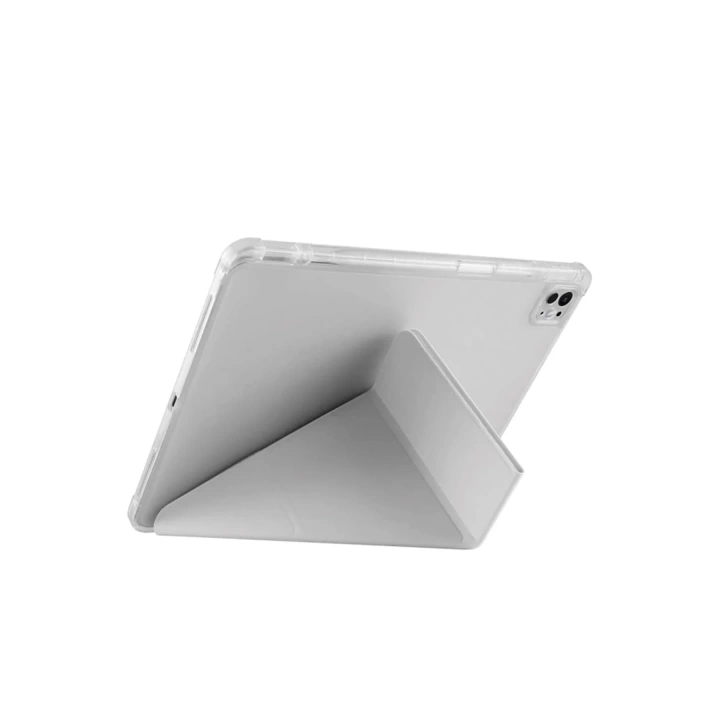 BFS  iPad Pro 13 (2024) Kılıf Kalemlikli Mars Tablet Kılıfı - Lila