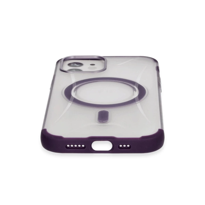 BFS  iPhone 11 Hilton Magsafe Kapak - Derin Mor