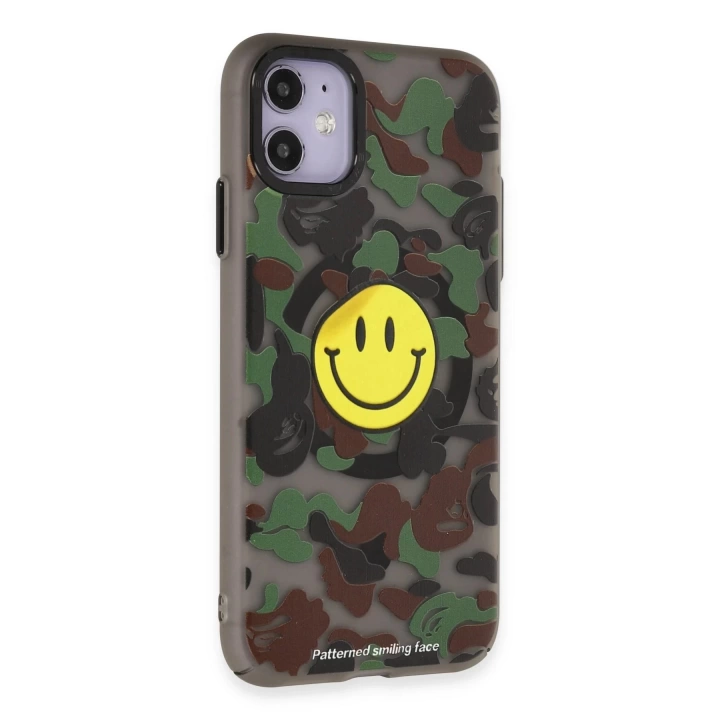 BFS  iPhone 11 Kılıf Apollo Magneticsafe Desenli Kapak - Apollo Siyah - 4