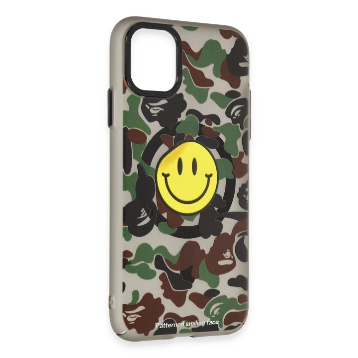 BFS  iPhone 11 Kılıf Apollo Magneticsafe Desenli Kapak - Apollo Siyah - 4