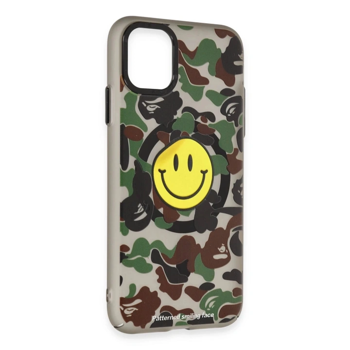 BFS iPhone 11 Kılıf Apollo Magneticsafe Desenli Kapak - Apollo Siyah - 4