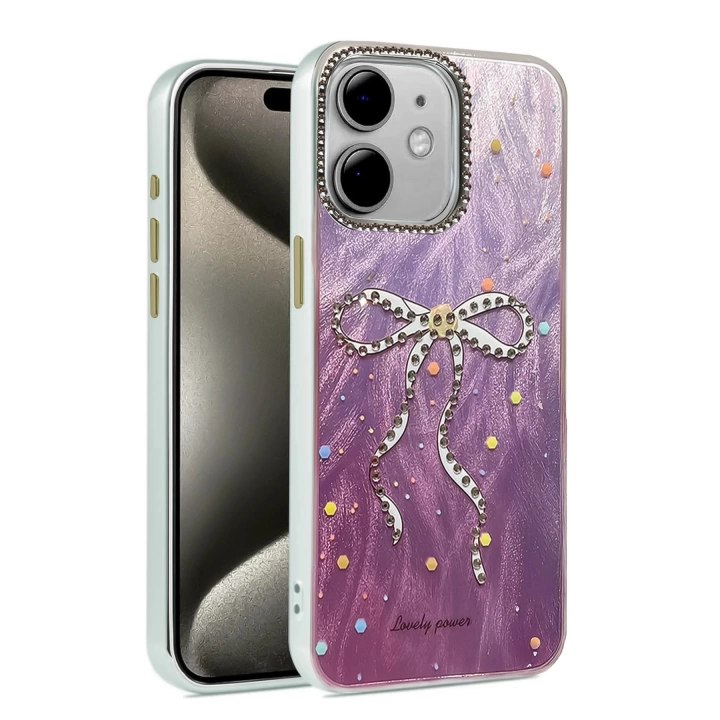 BFS iPhone 11 Kılıf Blade Aynalı Desenli Kapak - Desen 1