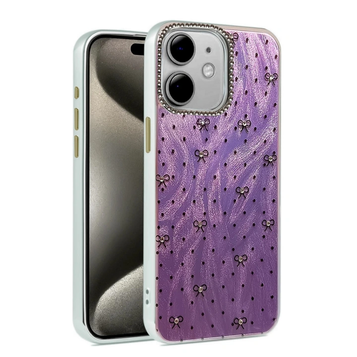 BFS iPhone 11 Kılıf Blade Aynalı Desenli Kapak - Desen 2