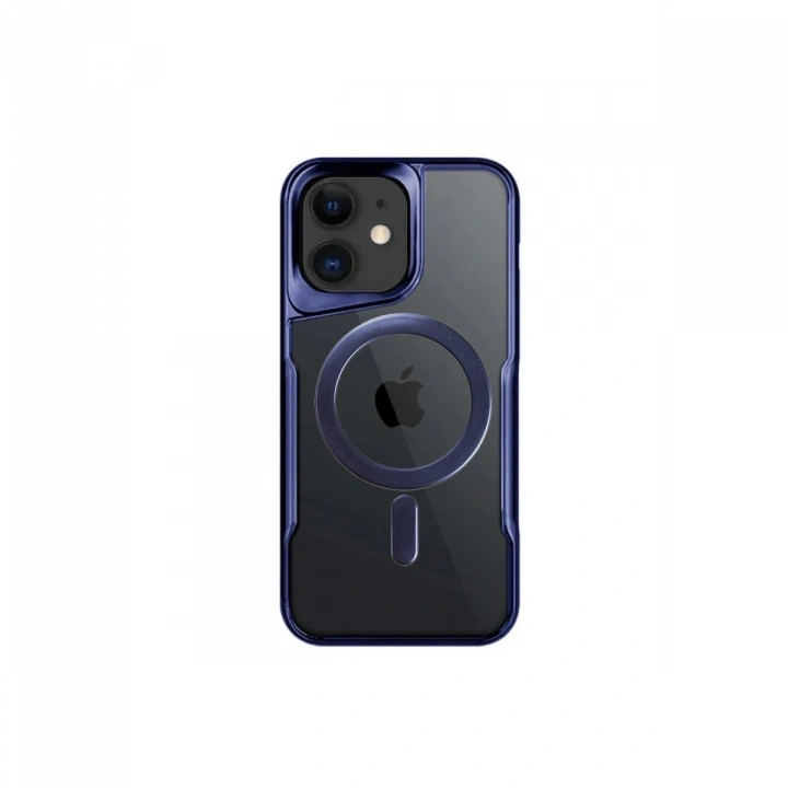 BFS  iPhone 11 Kılıf Boyi Magsafe Silikon Kapak - Lacivert