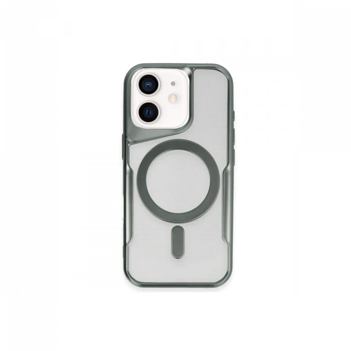 BFS  iPhone 11 Kılıf Boyi Magsafe Silikon Kapak - Yeşil