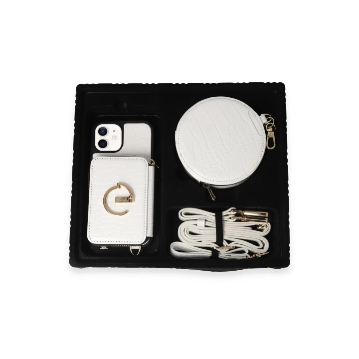 BFS  iPhone 11 Kılıf Ermes Kapak - Beyaz