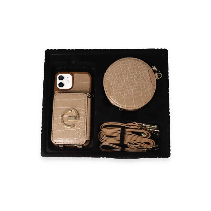 BFS  iPhone 11 Kılıf Ermes Kapak - Sarı