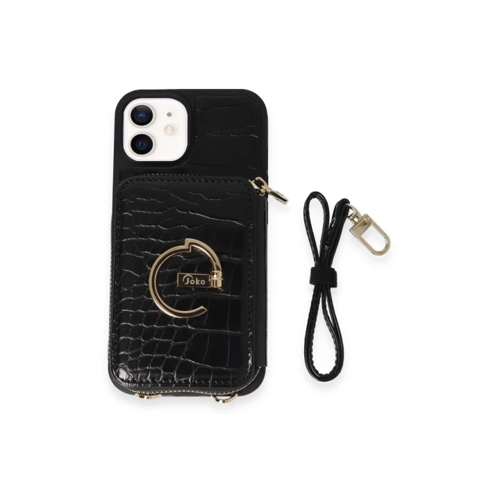 BFS  iPhone 11 Kılıf Ermes Kapak - Siyah