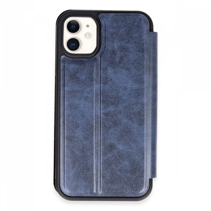 BFS  iPhone 11 Kılıf Flip Cover - Lacivert