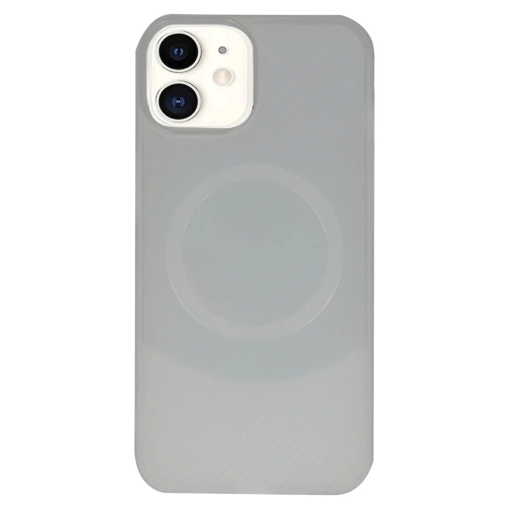 BFS  iPhone 11 Kılıf Maya Karbon Kapak - Gri