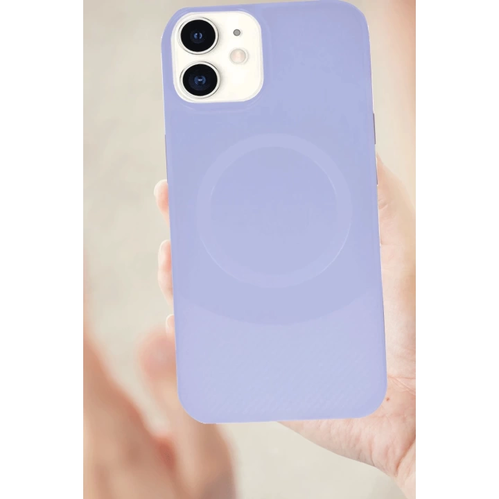 BFS  iPhone 11 Kılıf Maya Karbon Kapak - Kırmızı