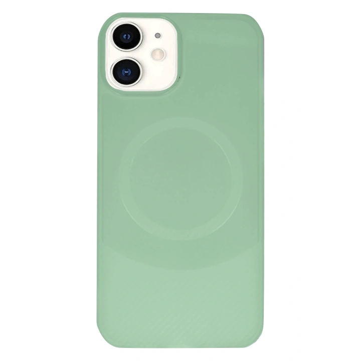 BFS  iPhone 11 Kılıf Maya Karbon Kapak - Su Yeşili