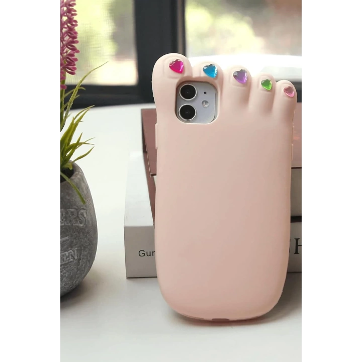 BFS  iPhone 11 Kılıf Poky Karakter Silikon Kapak - Desen 14