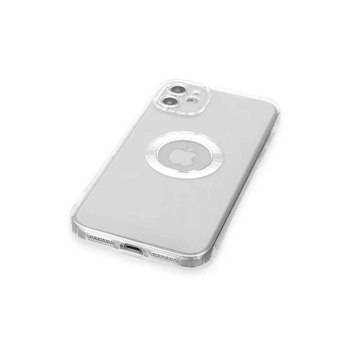 BFS  iPhone 11 Kılıf Santa Lens Silikon - Şeffaf