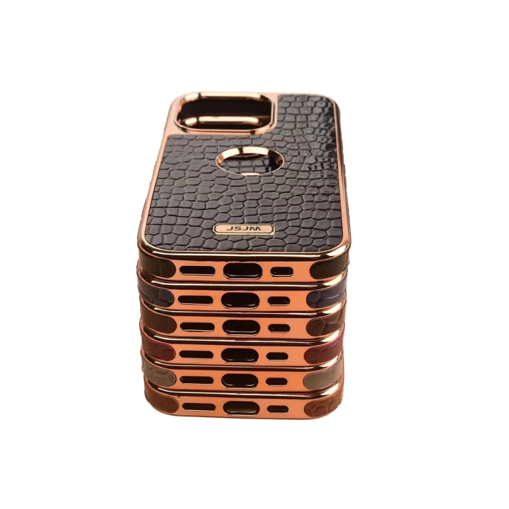 BFS  iPhone 11 Kılıf Snake Kapak - Bordo