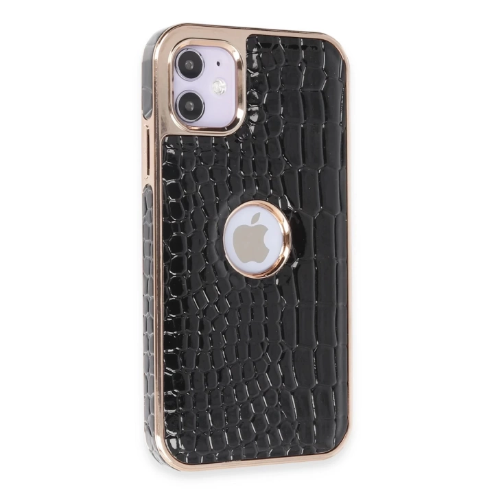 BFS  iPhone 11 Kılıf Snake Kapak - Siyah