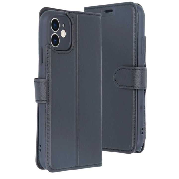 BFS  iPhone 11 Kılıf Trend S Plus Kapaklı Kılıf - Siyah