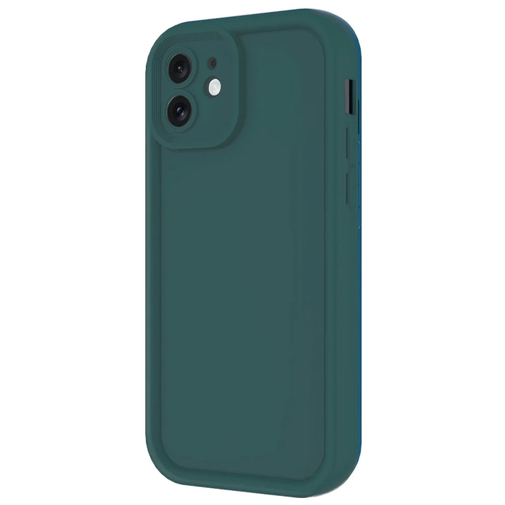 BFS  iPhone 11 Kılıf Viera Silikon - Koyu Yeşil