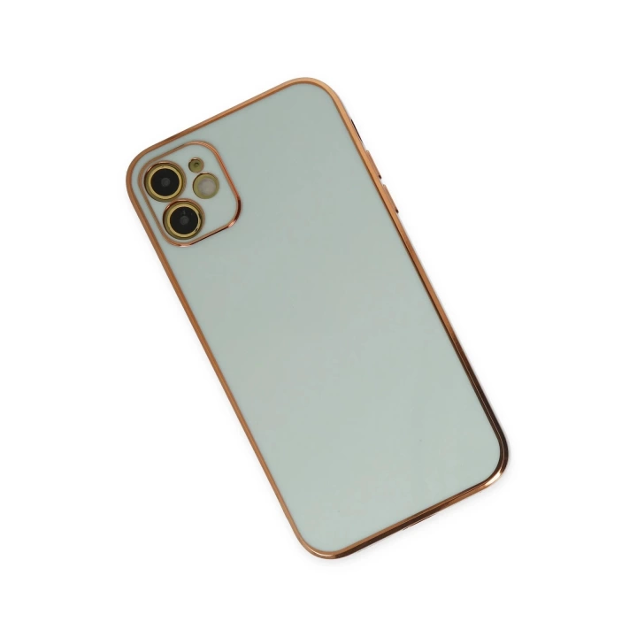 BFS  iPhone 11 Kılıf Volet Silikon - Açık Yeşil