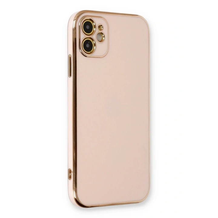 BFS  iPhone 11 Kılıf Volet Silikon - Pembe