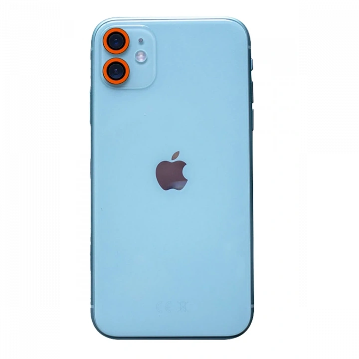 BFS  iPhone 11 Neon Fosforlu Kamera Lens - Turuncu