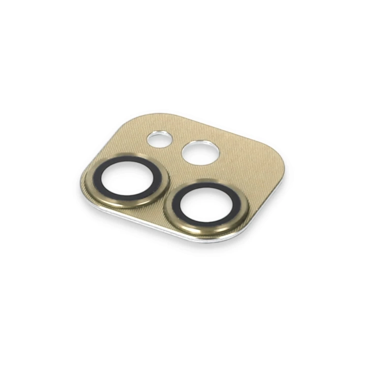 BFS  iPhone 11 Pers Alüminyum Kamera Lens - Gold