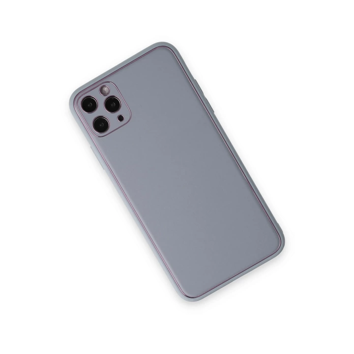 BFS  iPhone 11 Pro Kılıf Coco Deri Silikon Kapak - Turkuaz