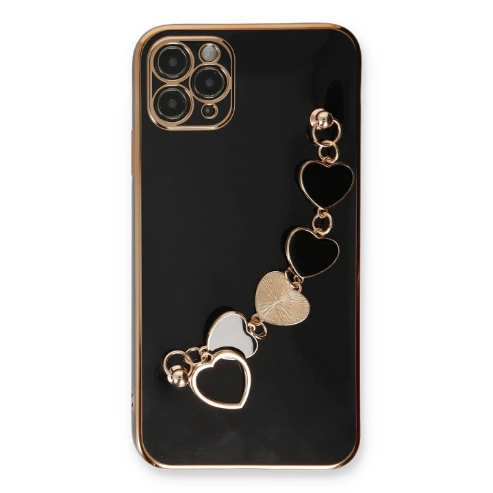 BFS  iPhone 11 Pro Kılıf Esila Silikon - Siyah
