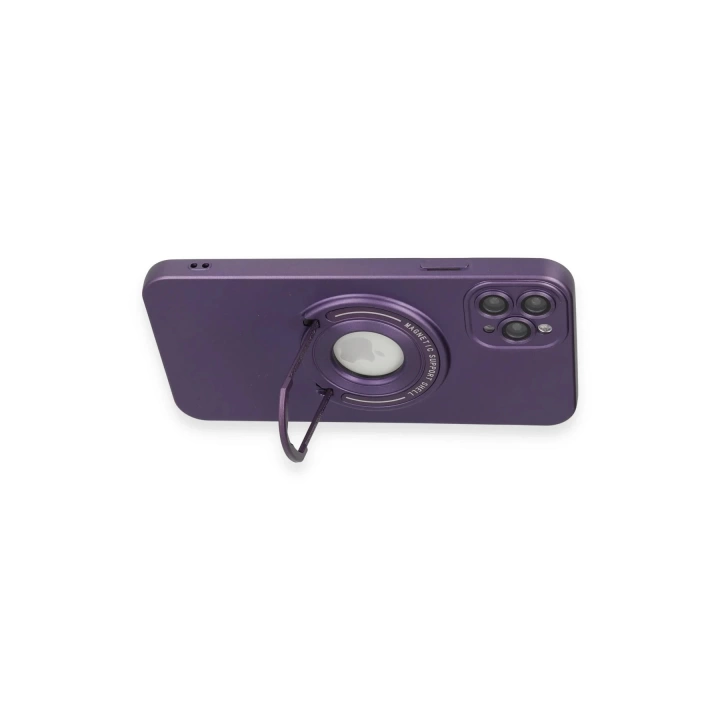 BFS  iPhone 11 Pro Kılıf Lukka Magneticsafe Kapak - Derin Mor