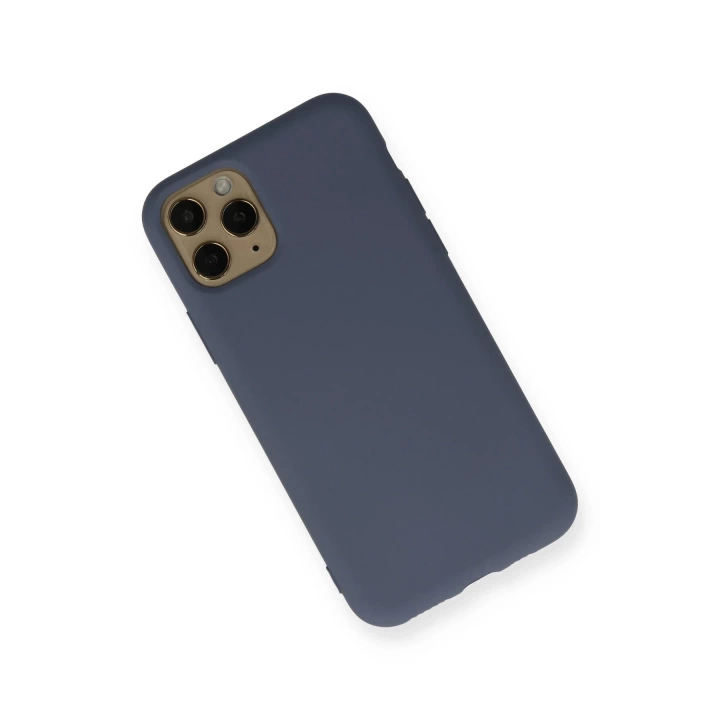 BFS  iPhone 11 Pro Kılıf Nano içi Kadife Silikon - Gri