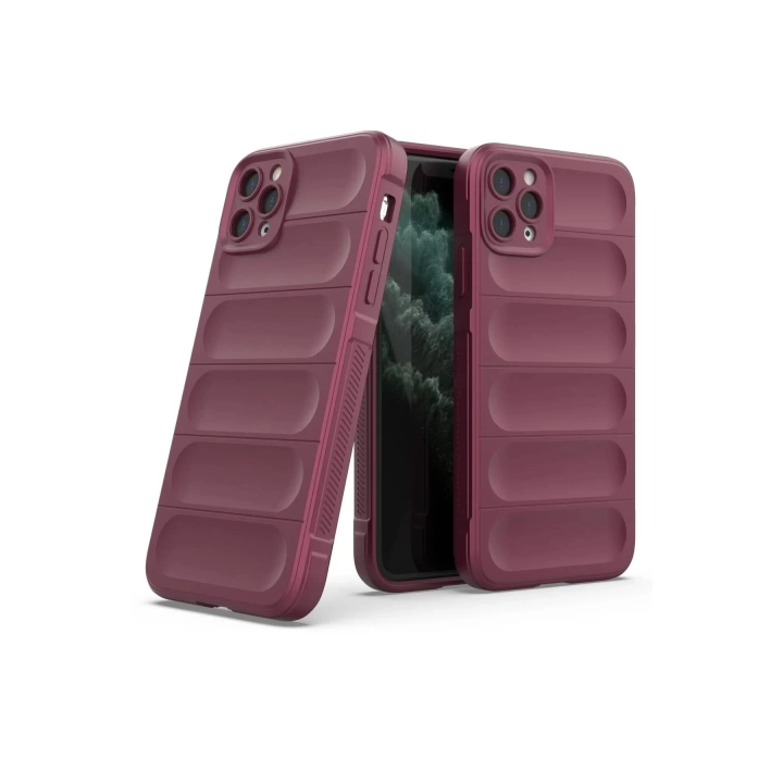 BFS  iPhone 11 Pro Kılıf Optimum Silikon - Bordo