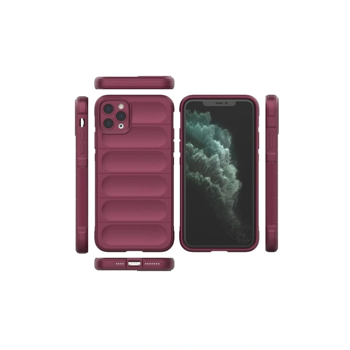 BFS iPhone 11 Pro Kılıf Optimum Silikon - Bordo