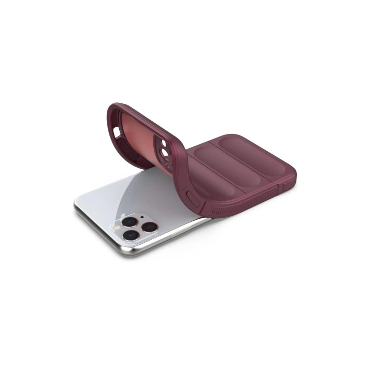 BFS iPhone 11 Pro Kılıf Optimum Silikon - Bordo