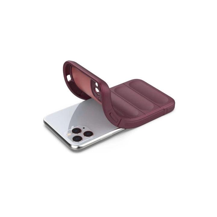 BFS  iPhone 11 Pro Kılıf Optimum Silikon - Bordo