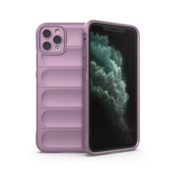 BFS  iPhone 11 Pro Kılıf Optimum Silikon - Mor
